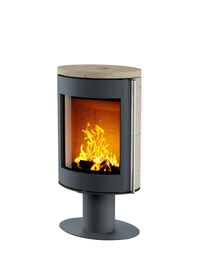 Печь-камин АСТОВ ASTOV ОВАЛ (OVAL)