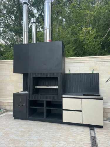 Кухня ASTOV BBQ по индивидуальному проекту