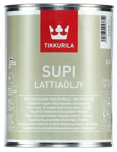 Пропитка Tikkurila Supi масло для пола 0,9л