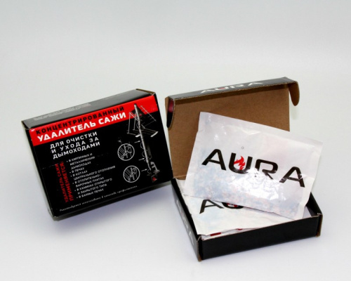 Очиститель дымохода AURA  0,4 кг
