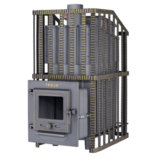 Печь для бани Технолит Гроза Ураган 18 (М) сетка