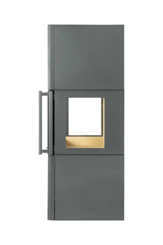 Камин Экокамин Камин КРИТ черный/графит